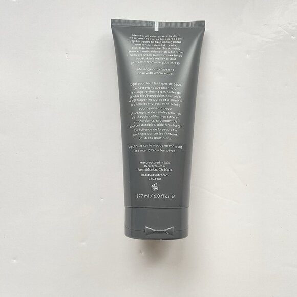 Counterman Daily Exfoliating Cleanser By Beautycounter Full Size Mens Face Wash - Picture 4 of 4
